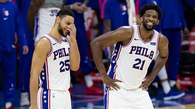 "I did a lot of chasing around trying to get Ben Simmons back and make him feel comfortable again": Joel Embiid drops the truth bomb on the former Sixers guard forcing himself out of Philadelphia
