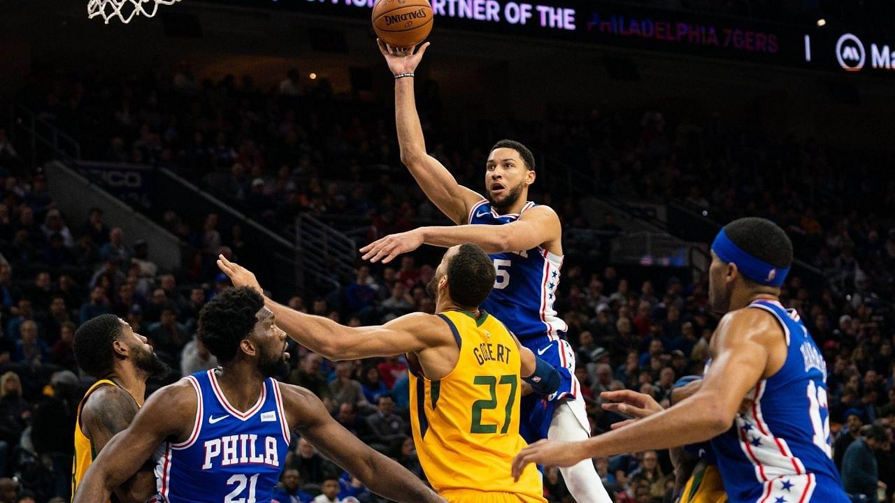 Ben Simmons points out the weaknesses in Rudy Gobert’s defensive prowess: “I don’t think he’s guarding one through fives”