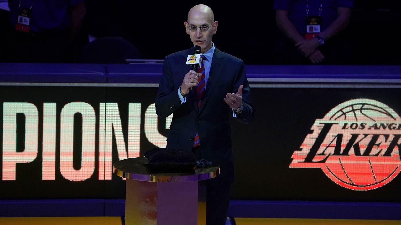 lebron james adam silver