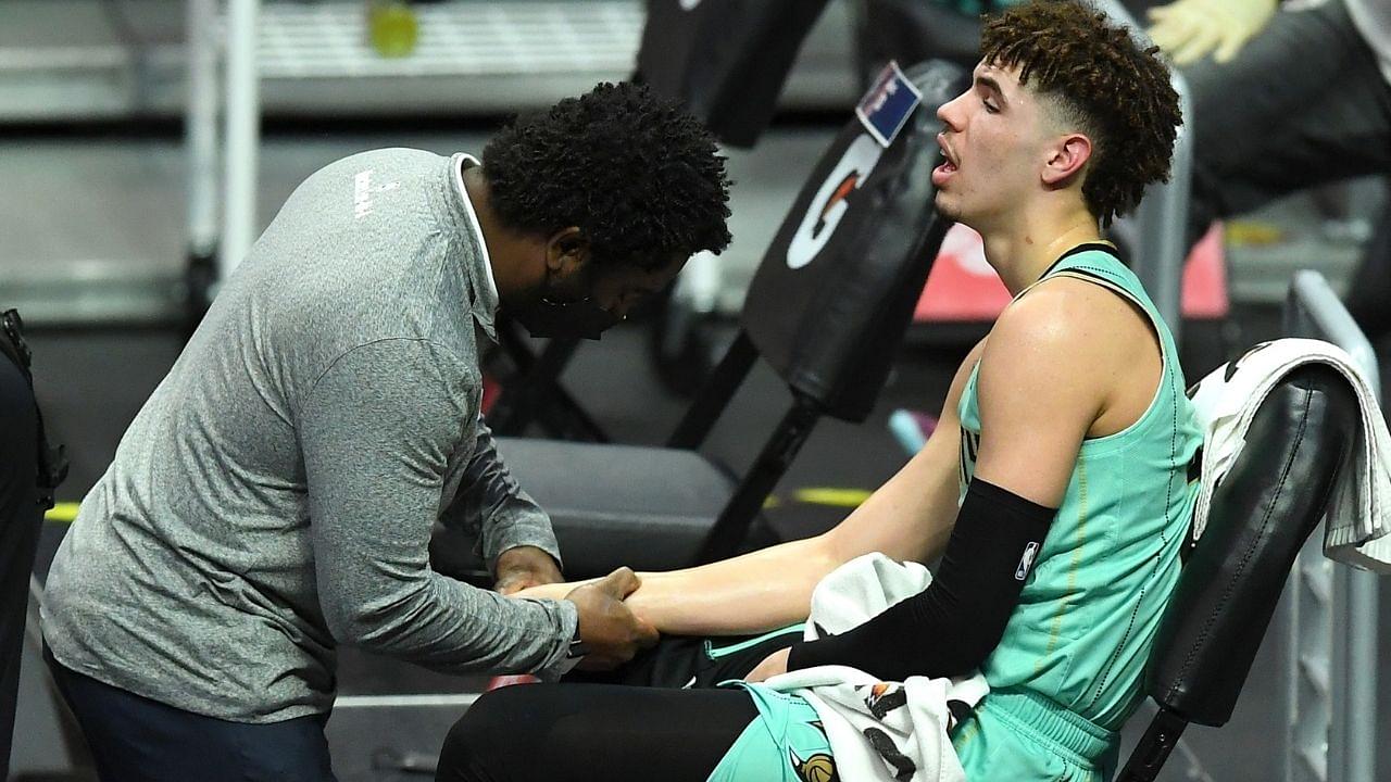 'LaMelo Ball, get well soon young fella': Former NBA champion Kendrick Perkins wishes the Hornets rookie a quick recovery from his season-ending wrist injury