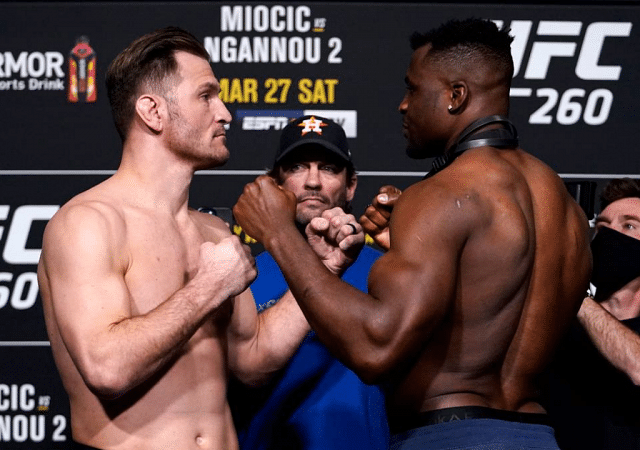 UFC 260 Miocic vs Ngannou 2