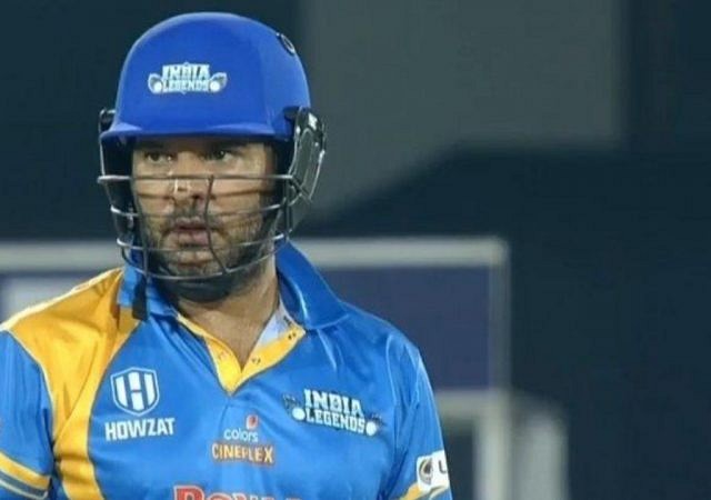 "Vintage Yuvraj Singh": Twitterati astonished after Yuvraj Singh hits four consecutive sixes in Road Safety World Series
