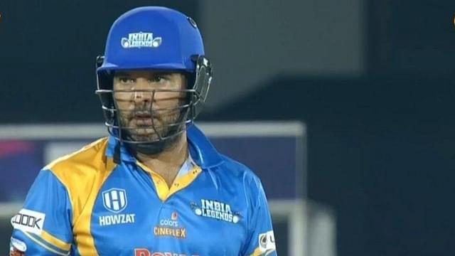 "Vintage Yuvraj Singh": Twitterati astonished after Yuvraj Singh hits four consecutive sixes in Road Safety World Series