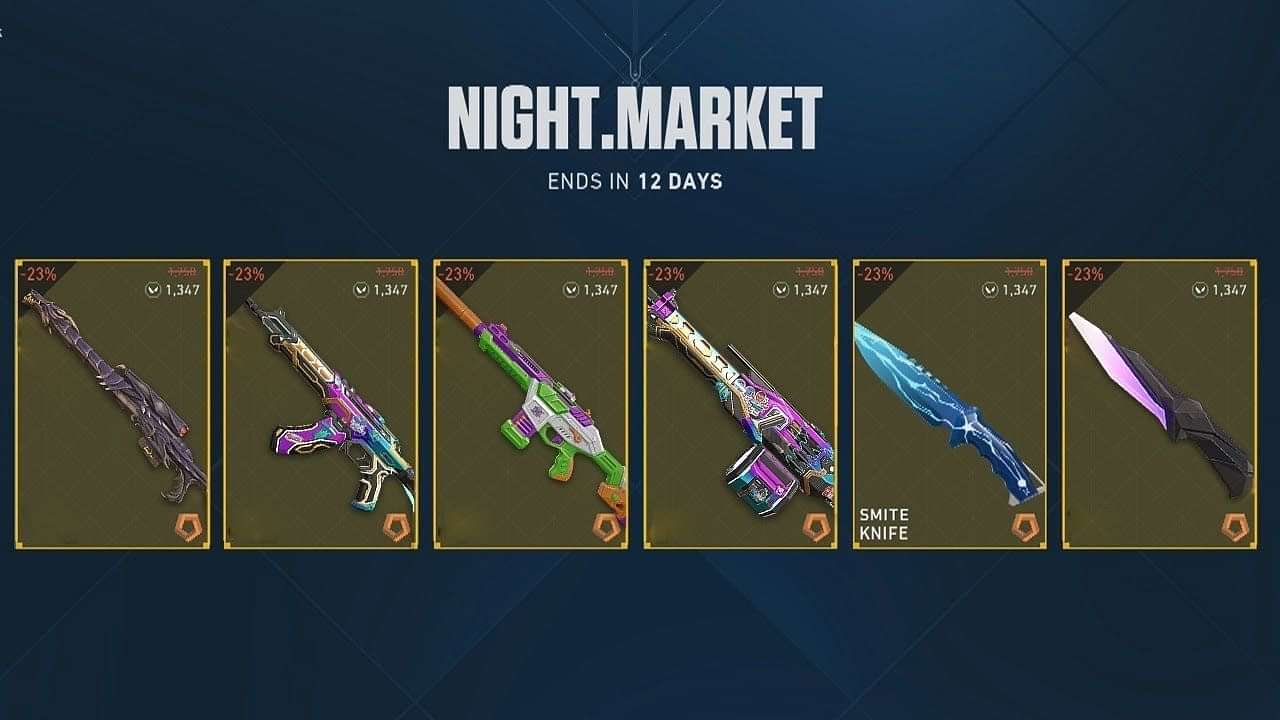 What is Night Market Valorant Does the Night Market change or Reset