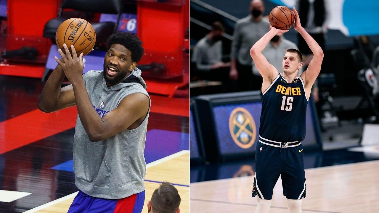 “Joel Embiid is better than Nikola Jokic”: Shaquille O'Neal crowns Sixers superstar with 2021 MVP over Nuggets big man