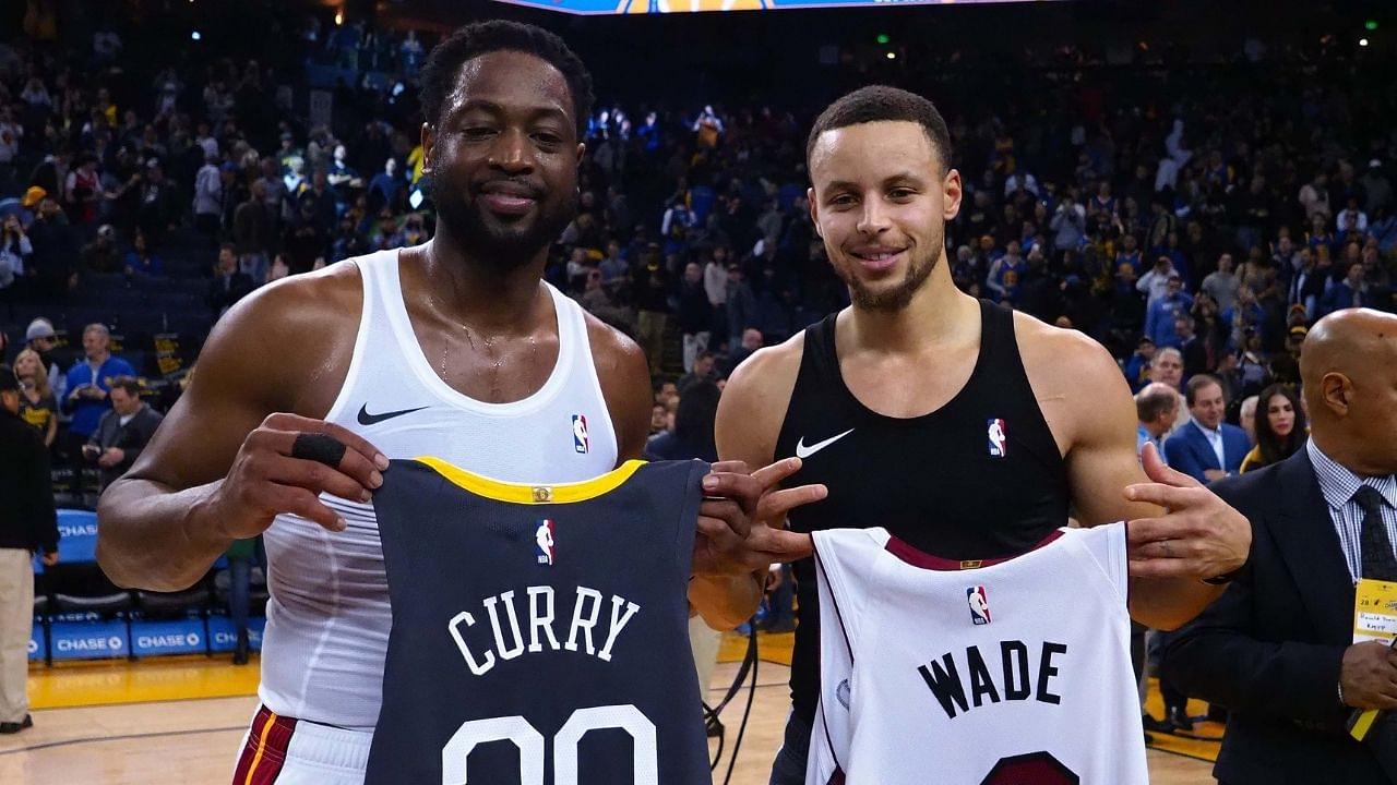 "Stephen Curry is just impossible to guard": Dwyane Wade is nothing but praise for the Warriors' superstar on his record breaking performances