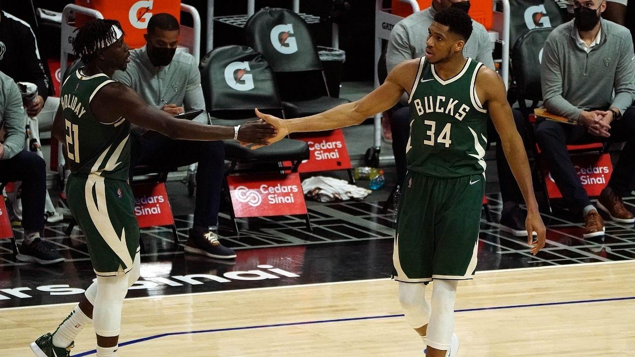 “Jrue Holiday is the most underappreciated player in the NBA”: Kendrick Perkins singles out the Bucks' guard for praise after their win over the Lakers