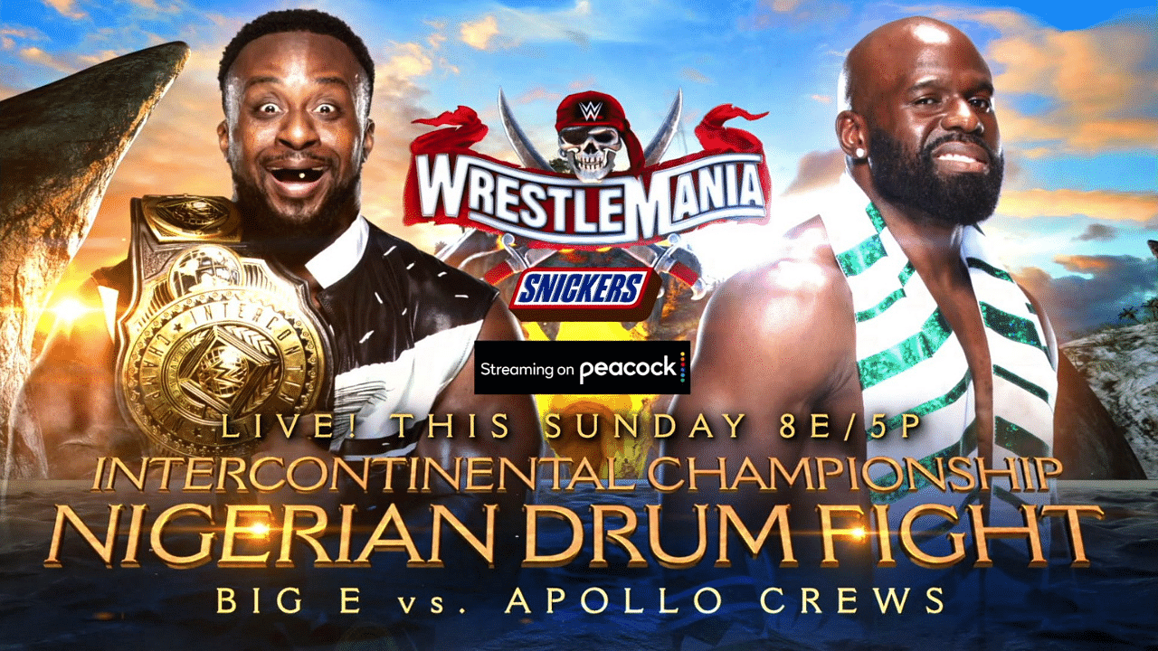 What are the rules of Nigerian Drum Fight at WWE Wrestlemania 37