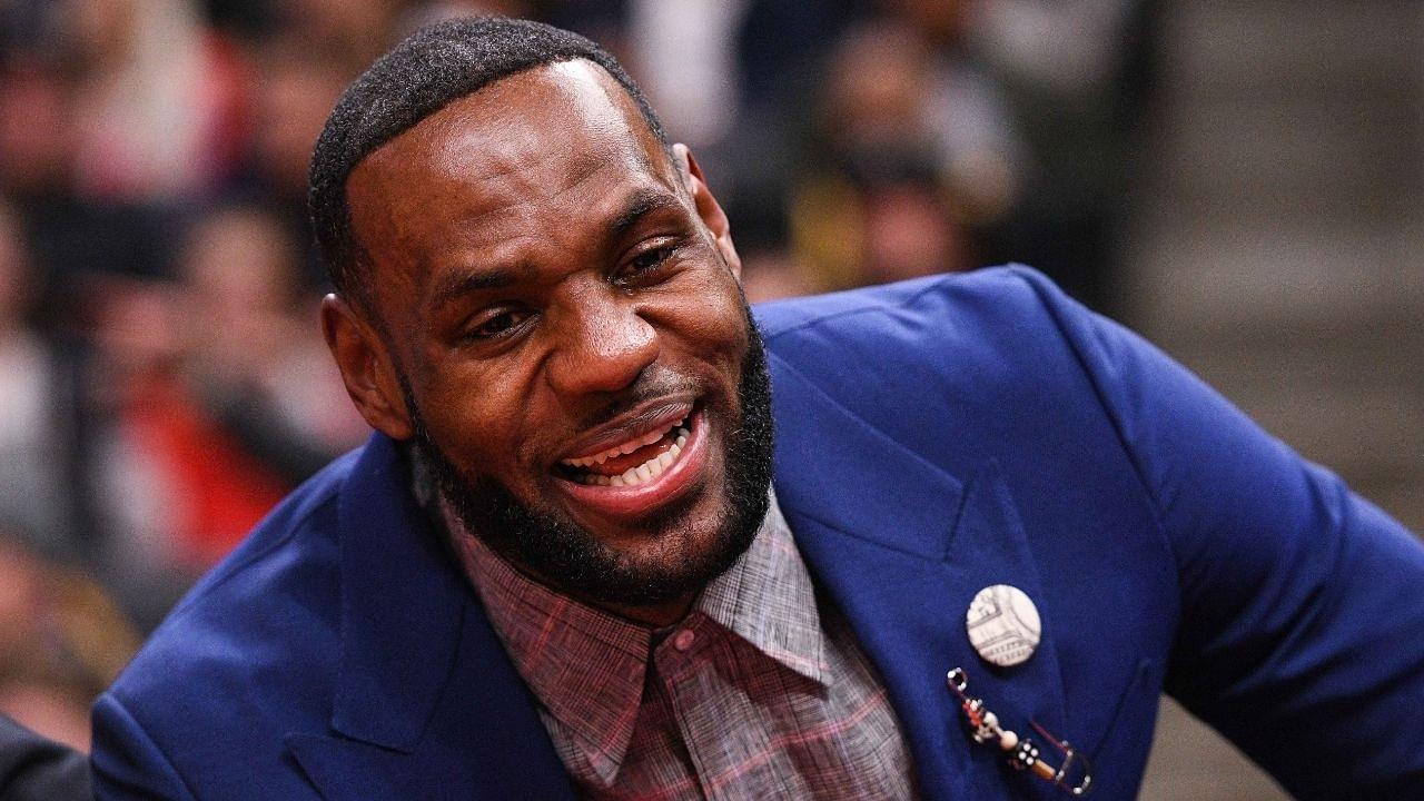 "Hey LeBron James, you're a big baby!": Lakers star comically begins wailing in response to a Wizards fan heckling him at Capital One Arena