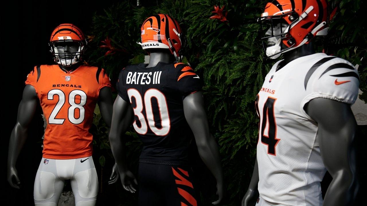 NFL New Uniforms 2021 : Cincinnati Bengals reveal new uniforms after 17 years