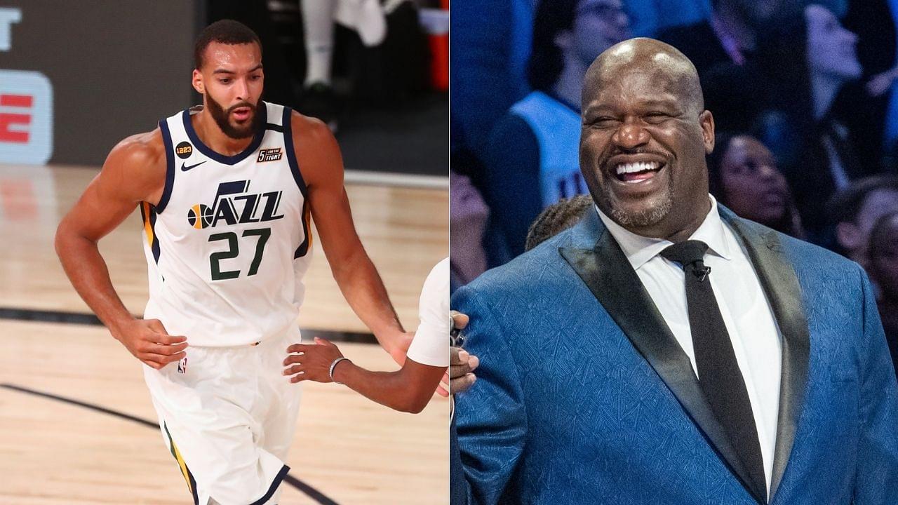 "Follow Rudy Gobert, y'all can't be like LeBron James, Kobe or KG": Lakers legend Shaquille O'Neal preaches all NBA big men to take inspiration and follow Utah's All-Star