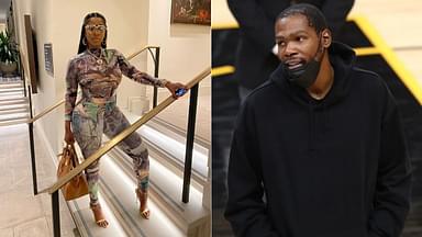 "Kevin Durant, your fans gave me a black eye": Kash Doll reveals how she hilariously tricked the Nets star while shooting a new music video