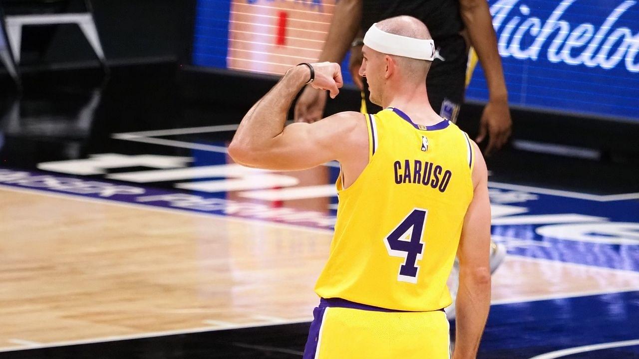 "Proud moment watching my son play": Ernie Johnson hysterically trolls Lakers' Alex Caruso, calls him his own son in response to fans