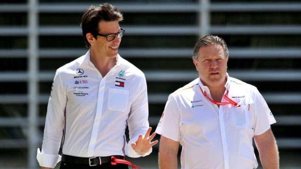 "Zak and Christian were giving each other s**t"- Mercedes spot misquote in Toto Wolff recent viral statement
