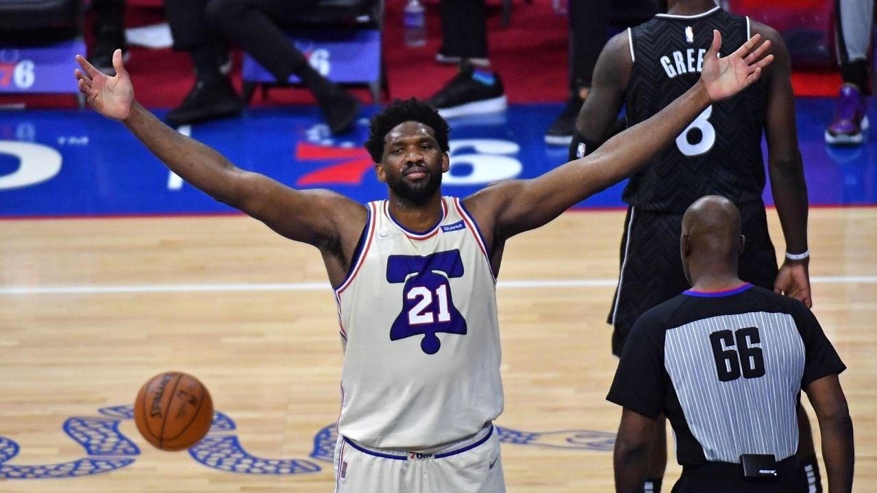 "Like Hakeem Olajuwon, I want to win MVP and DPOY": Joel Embiid lists Michael Jordan, Rockets legend and Giannis as inspirations to campaign for major NBA awards