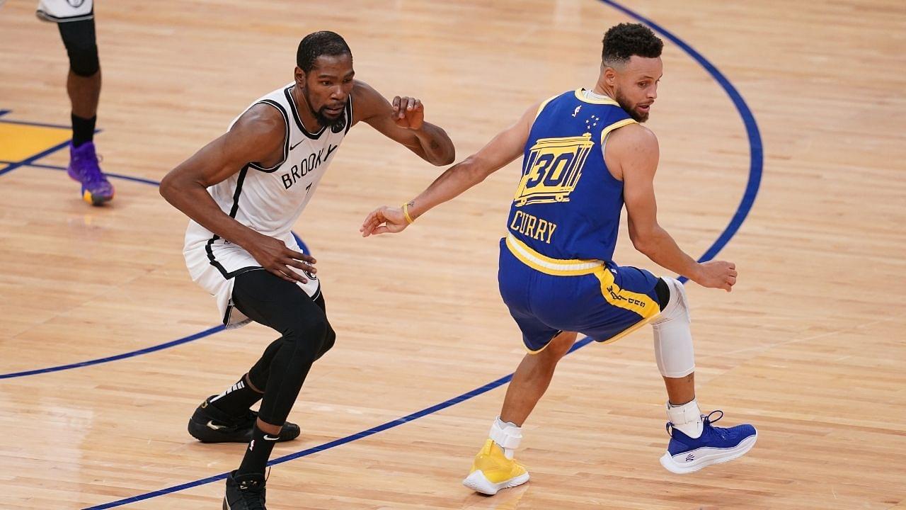 "Stephen Curry needed another MVP and 3 All-Stars to win a ring": Kevin Durant forgets to switch to his burner, ends up liking a tweet mocking Steph Curry