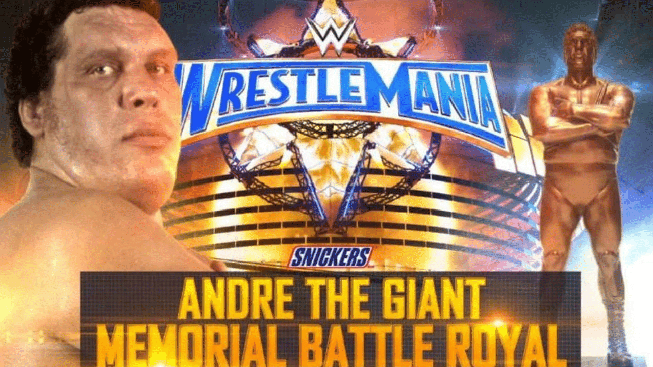 Why is Andre the Giant Memorial Battle Royal not taking place at Wrestlemania 37
