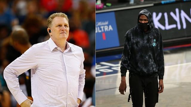 Kevin Durant wanted no part of his Instagram DMs to Michael Rapaport going public: "I'm sorry that people seen the language I used"