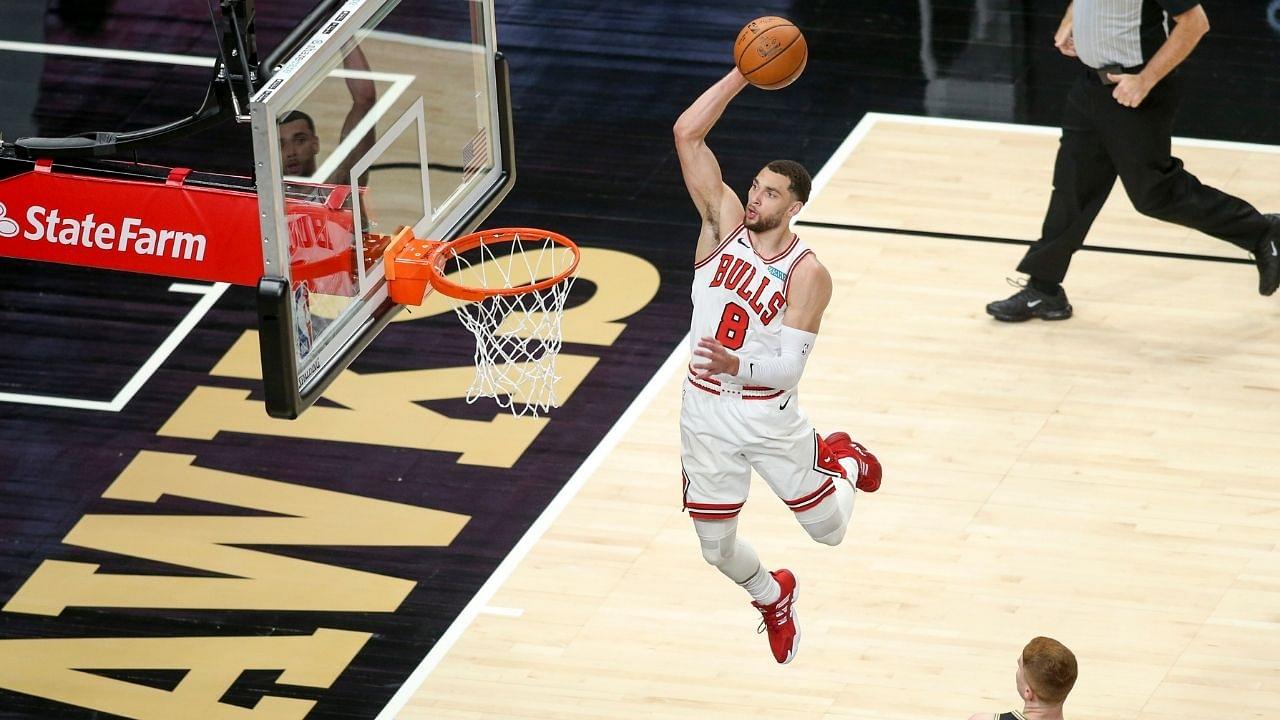 "It was LaVine vs the Hawks in the second quarter": Zach LaVine joins Michael Jordan, Jimmy Butler in a piece of Bulls history with his 50-point game against Atlanta