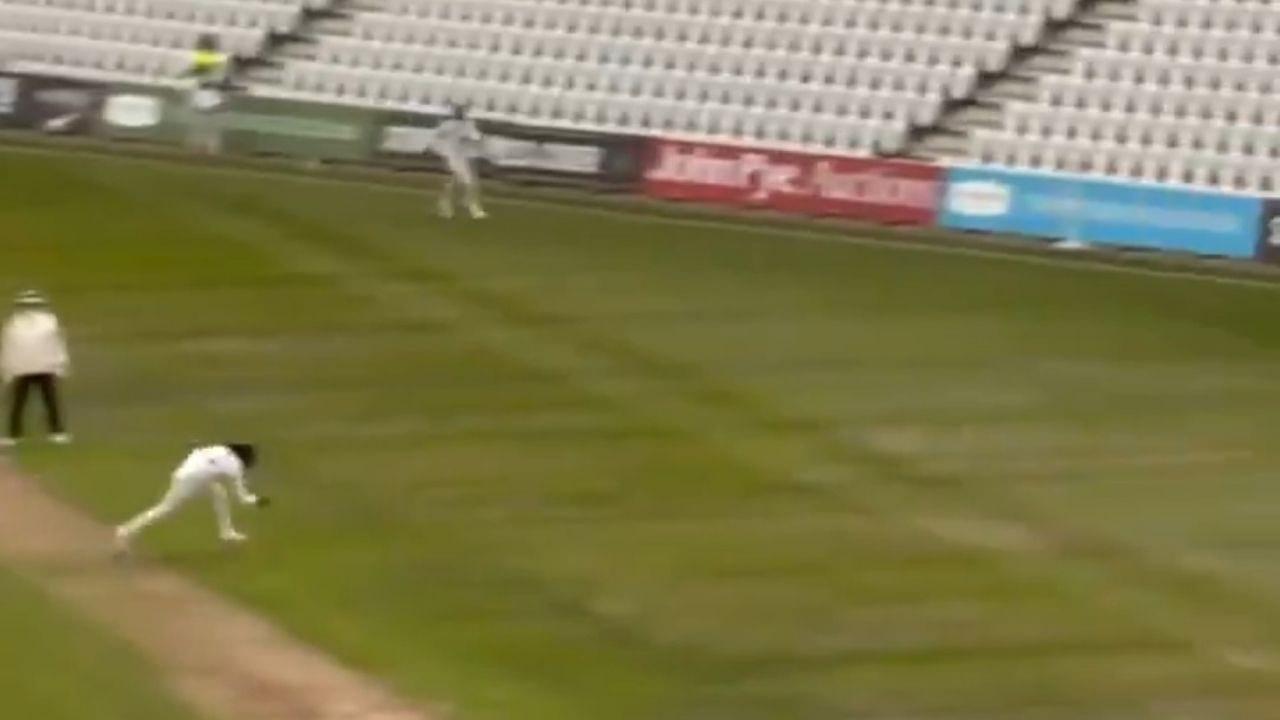 Hanuma Vihari catch vs Nottinghamshire: Indian batsman grabs splendid catch to dismiss Steven Mullaney on Warwickshire debut