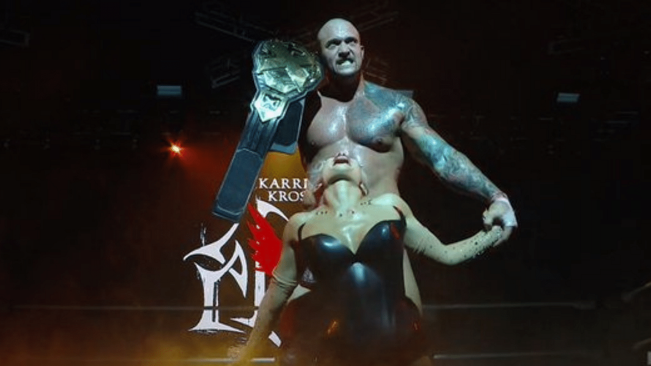 Karrion Kross overcomes Finn Balor to become two time NXT Champion at TakeOver Stand and Deliver