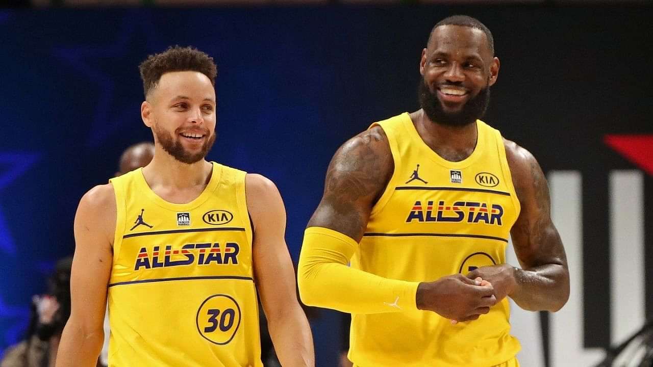 "Hey LeBron James I'm cool right now!!": Stephen Curry reacts to the Lakers superstar's interest in playing with him