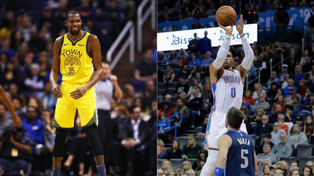 "Kevin Durant didn't leave because of Russell Westbrook": Kendrick Perkins explains why the Nets star teamed up with Stephen Curry and his 73-9 Warriors