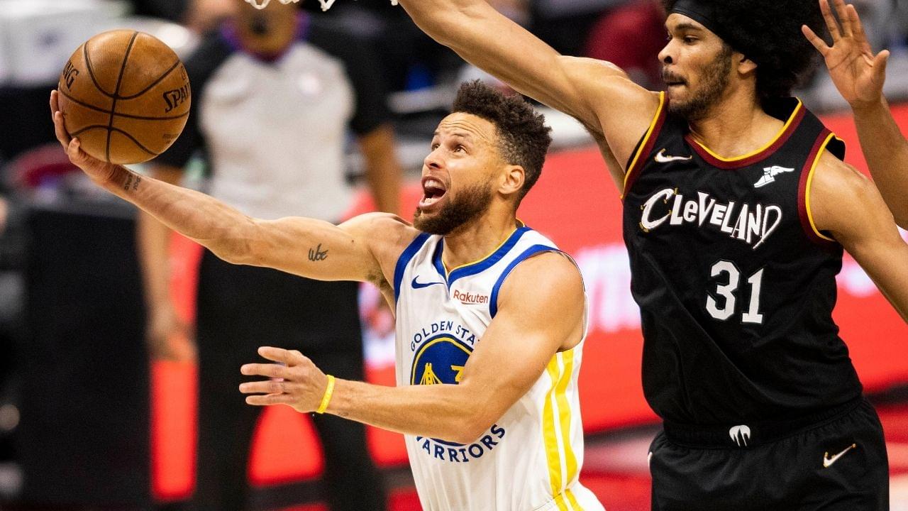 "Hey Steph, can you do the Stepherson Airplane?": Stephen Curry pulls off airplane celebration after Warriors reporter requests him at halftime
