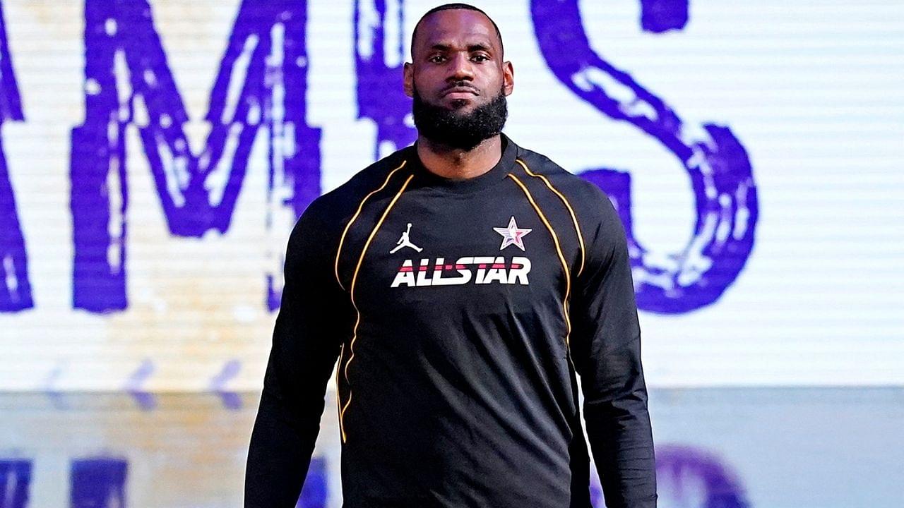 "Man I miss the game so much, I wanna hoop": Los Angeles Lakers superstar LeBron James expresses how he's been missing the game since being sidelined with injuries