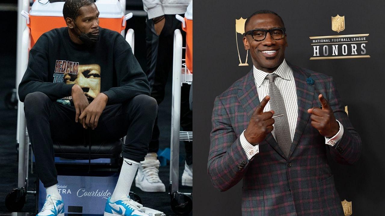 'Drunk uncle out here lying again": Kevin Durant slams Shannon Sharpe for 'LeBron James GOAT' quote with Westbrook meme