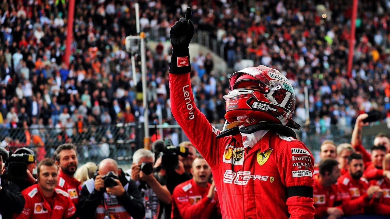 "Ferrari is huge in Italy" - Charles Leclerc gifted SF90 in which he won the Monza Grand Prix in 2019