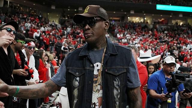 "Dennis Rodman lost about $1M in the infamous kick controversy involving a cameraman": The Worm had assault charges levied against him and faced an 11-game suspension