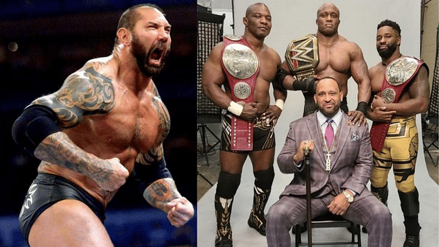 Dave Batista is not pleased with WWE splitting Hurt Business