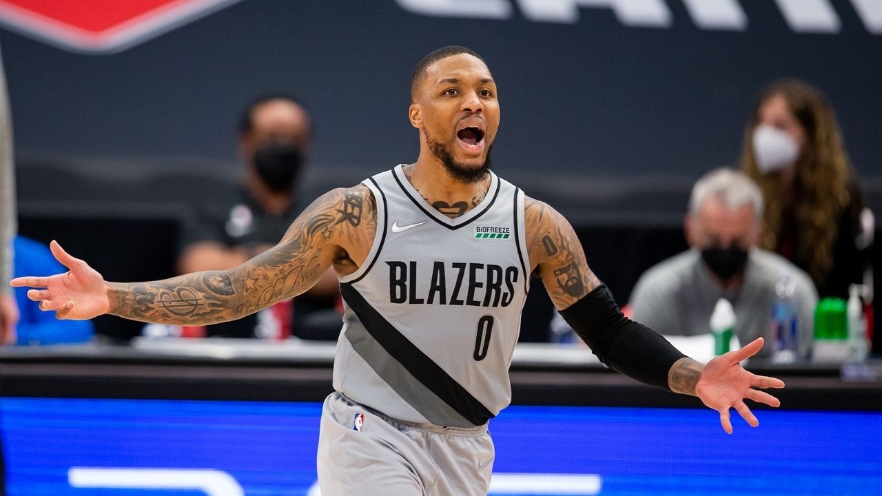 Damian Lillard Confidently Responds To Fan Claiming He Bet His House On The Portland Trailblazers Reaching 42 Wins In The 2020 21 Nba Season Say Less The Sportsrush