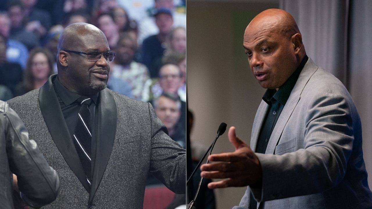 "Shaq, you the worst big man defender in the history of basketball": Charles Barkley and Shaquille O'Neal's argument escalates into a roast battle