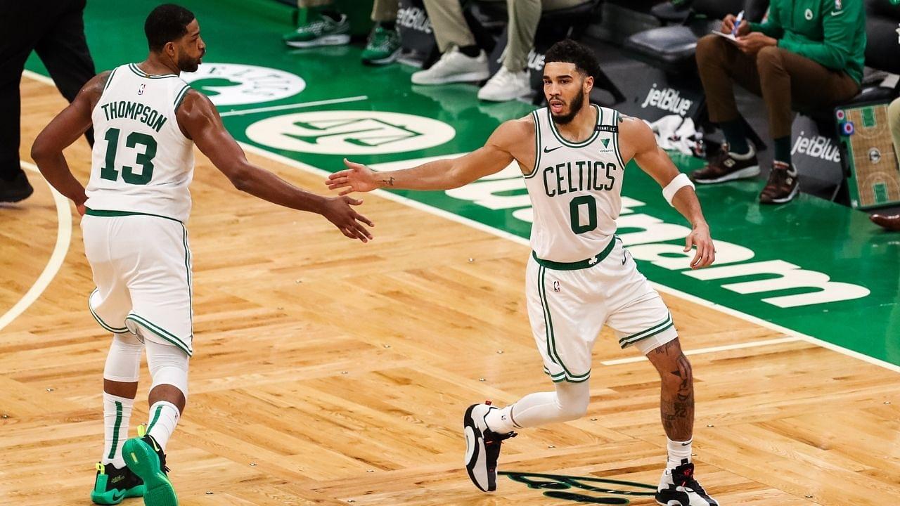 "Jayson Tatum responded to my criticism like a true professional": Kendrick Perkins lauds the Celtics All-Star following his historic 53-point performance against Towns and Co.
