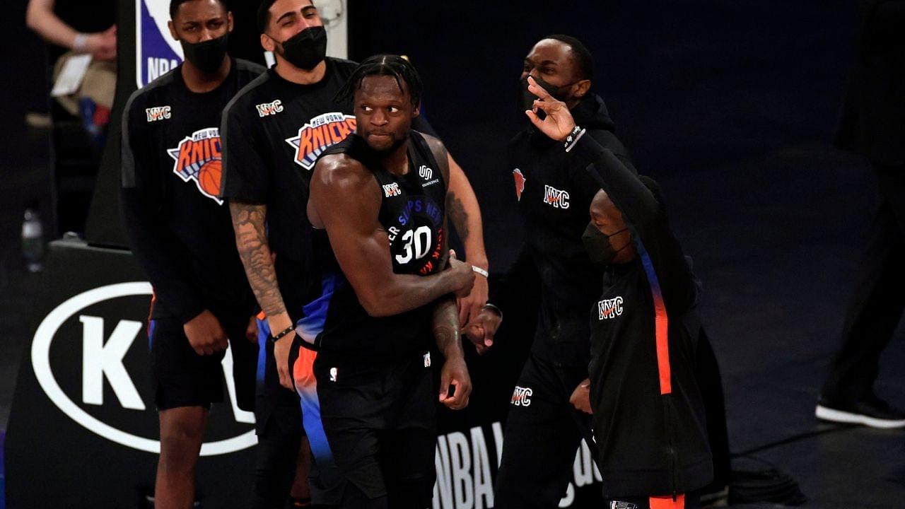 “Go New York go New York go!”: Stephen A. Smith is ecstatic over Julius Randle and the Knicks winning their 9th straight game with a win over the Toronto Raptors