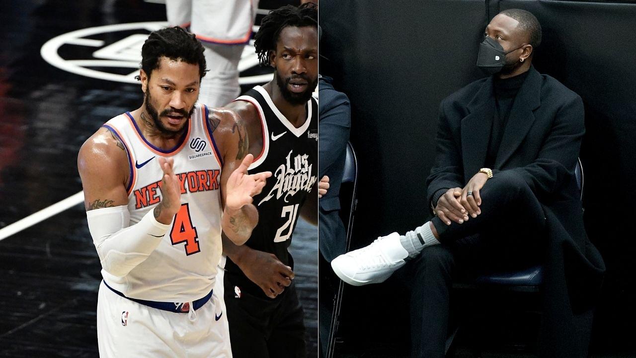 "If you don't like Derrick Rose, something is wrong with you": Former Heat legend Dwyane Wade speaks about the 2011 MVP's impact on the Knicks' recent success