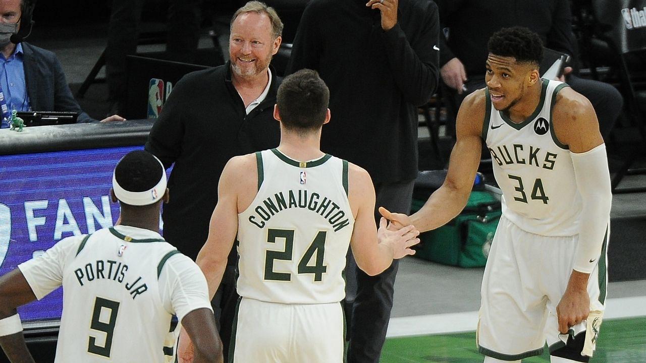 "Giannis wanted to be a soccer player growing up": Bucks MVP displays his impressive soccer skills amidst blowout Game 2 win over Jimmy Butler and the Heat