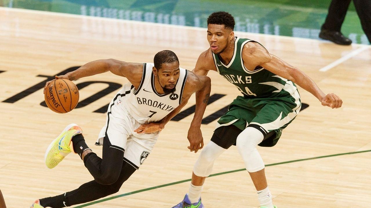 "LeBron James, your turn tonight": Skip Bayless lauds Giannis Antetokounmpo and Kevin Durant for their excellent Bucks vs Nets duel