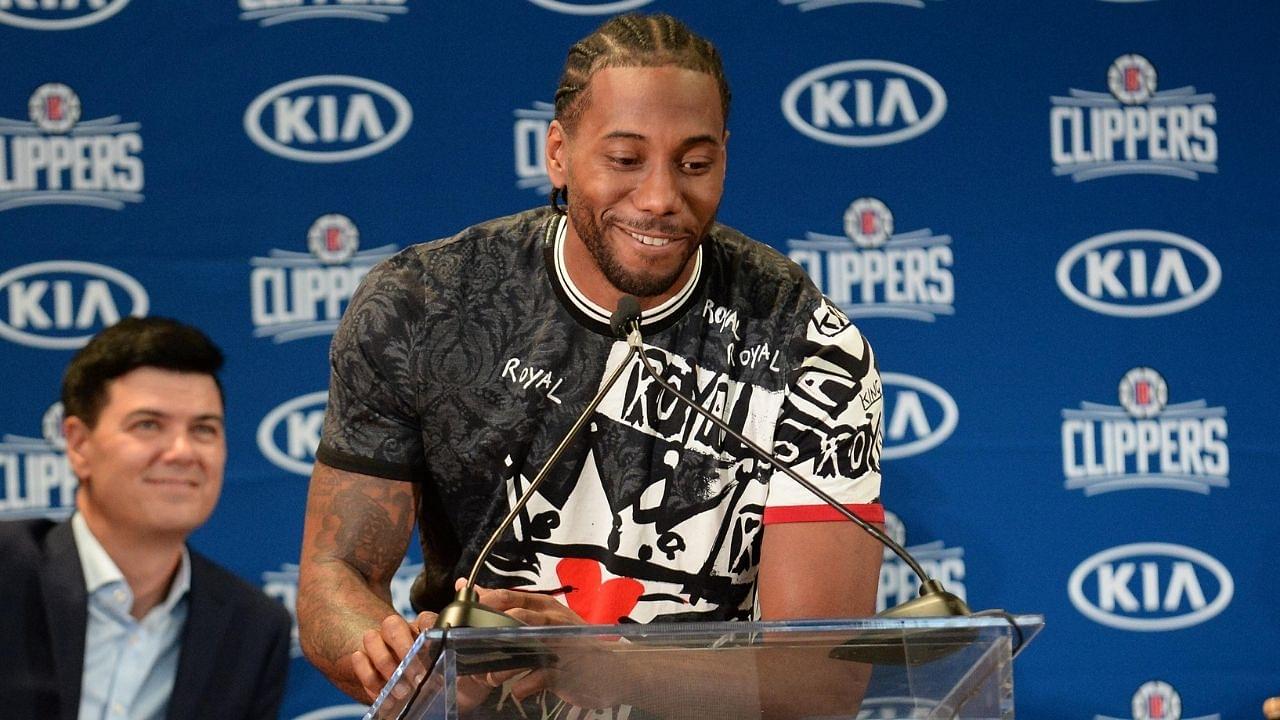 Kawhi Leonard cracked an epic dad joke on the Clippers' broadcast last night: "Why did the mushroom go to the party? Because he's a fun-gi"