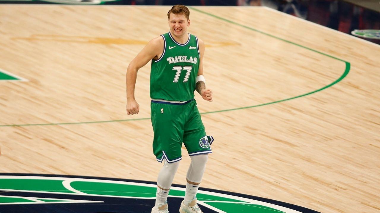 "Luka Doncic is the only player ever with 20+ assists and 1 turnover": Mavs star joins Russell Westbrook and Magic Johnson among 4 players to have a 30-10-20 game