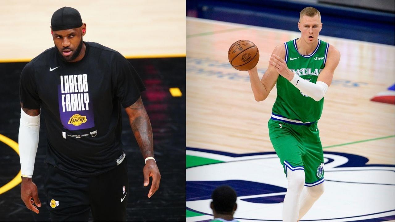 "What are these double standards?": Difference in punishments for Kristaps Porzingis and LeBron James makes fans and the players question the NBA