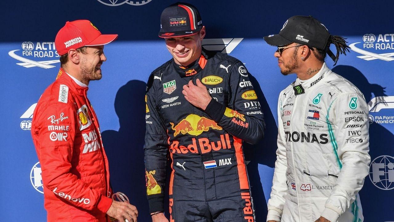 "I don’t see why you’re so excited to wait for a crash" - Sebastian Vettel unimpressed with excitement to see Lewis Hamilton and Max Verstappen crash