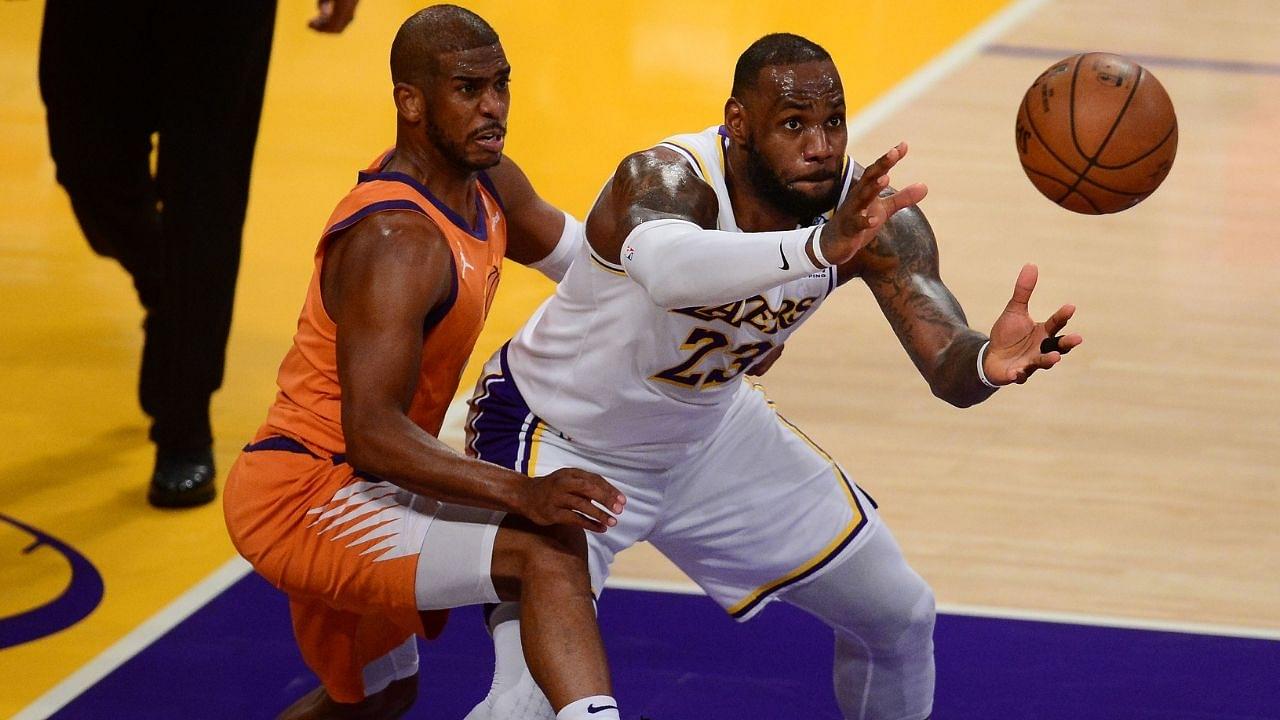 "Chris Paul shouted 'I'm back' at LeBron James": NBA fans react to Suns star declaring that he's back to full fitness in Game 4 win vs Lakers