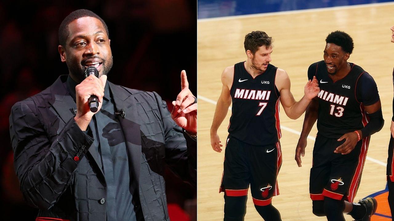 "Dwyane Wade doesn't return my texts for days": Bam Adebayo hilariously accuses the Heat legend of ghosting him over the past few weeks