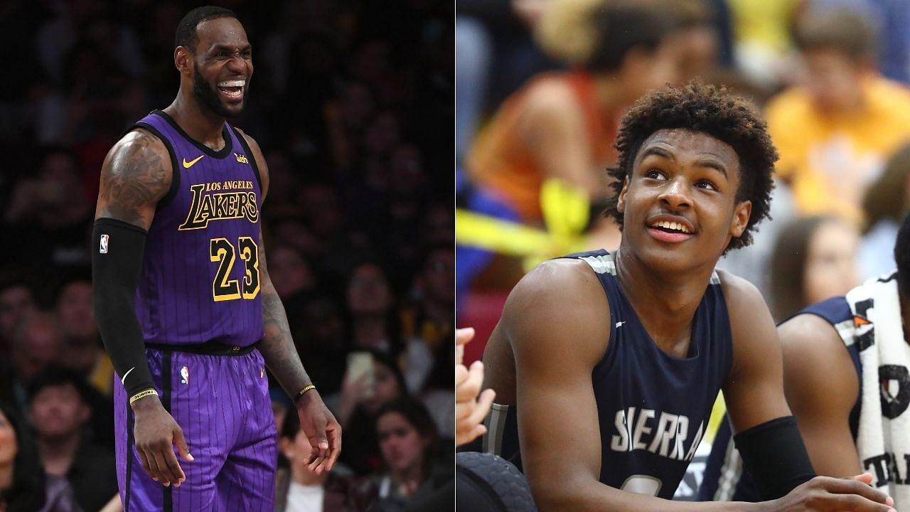 "Bronny about to pull LeBron James into FaZe Clan": NBA fans hilariously react to Lakers star's Twitter post seeking gaming chair recommendations