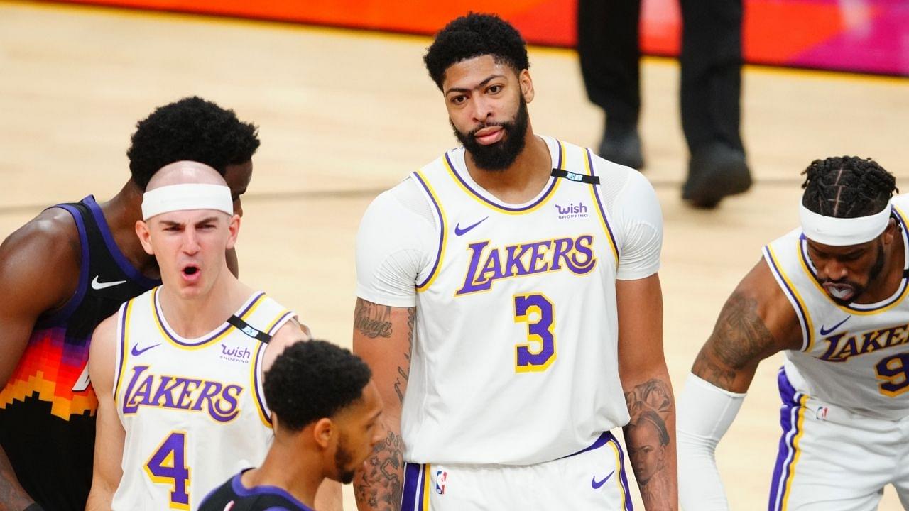 "I knew Anthony Davis had to be more aggressive, but that kick was uncalled for!": Skip Bayless thinks the Lakers' big committed the Flagrant foul on purpose