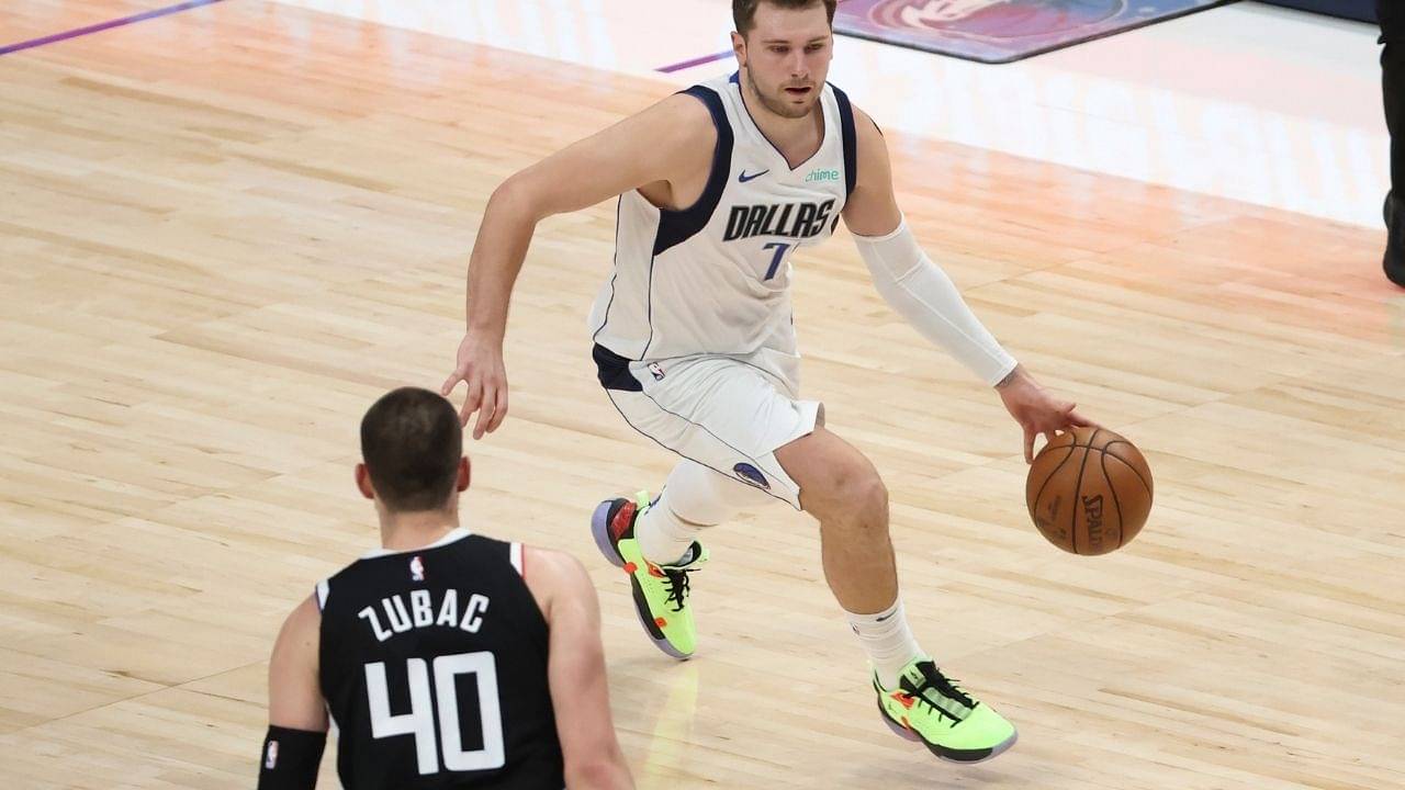 "Luka Doncic's neck is so hurt that he's scoring at will": Skip Bayless calls out Mavericks star for 'faking' his injury against Kawhi Leonard and the Clippers in their Game 4 loss