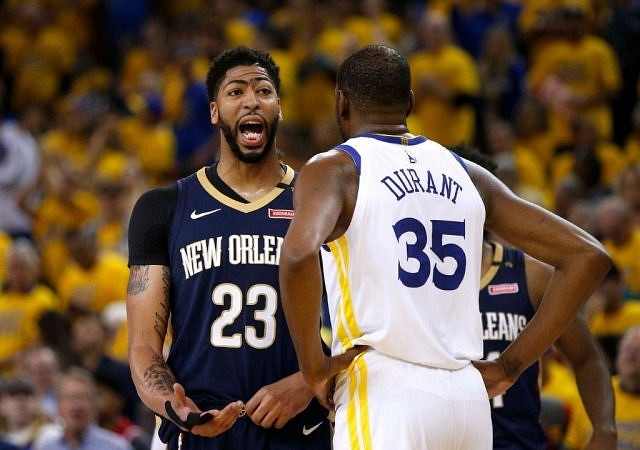 "Kevin Durant Can Do It All From Anywhere On The Floor": Anthony Davis names the player he finds the hardest to guard